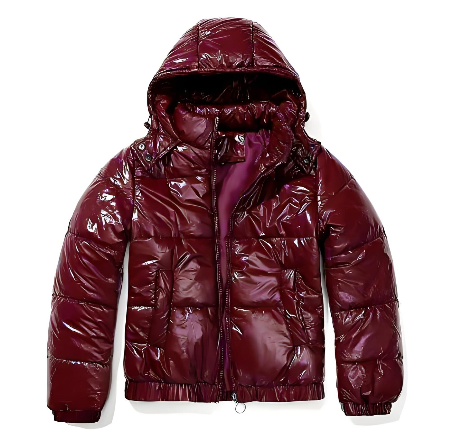 Madeline™️ Burgundy Puffer Jacket