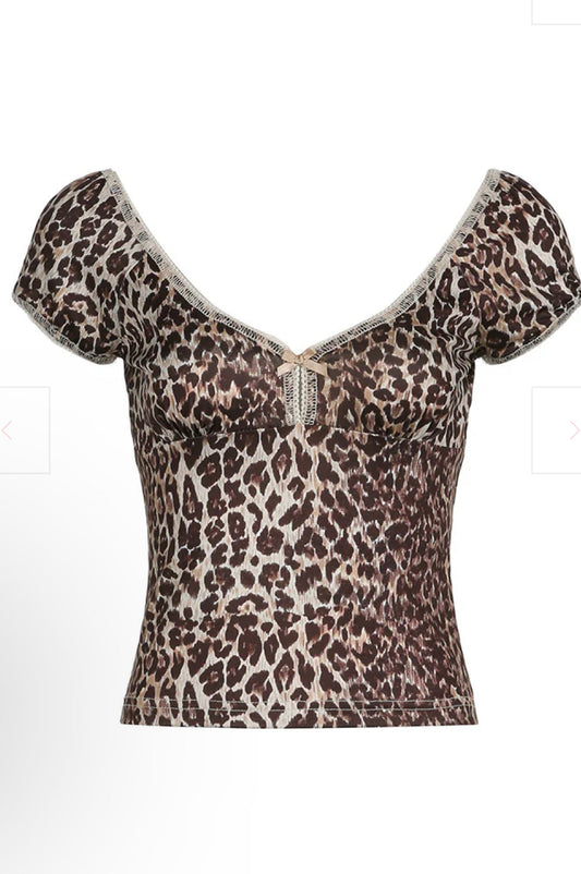 Blair™️ - Leopard Shape Top