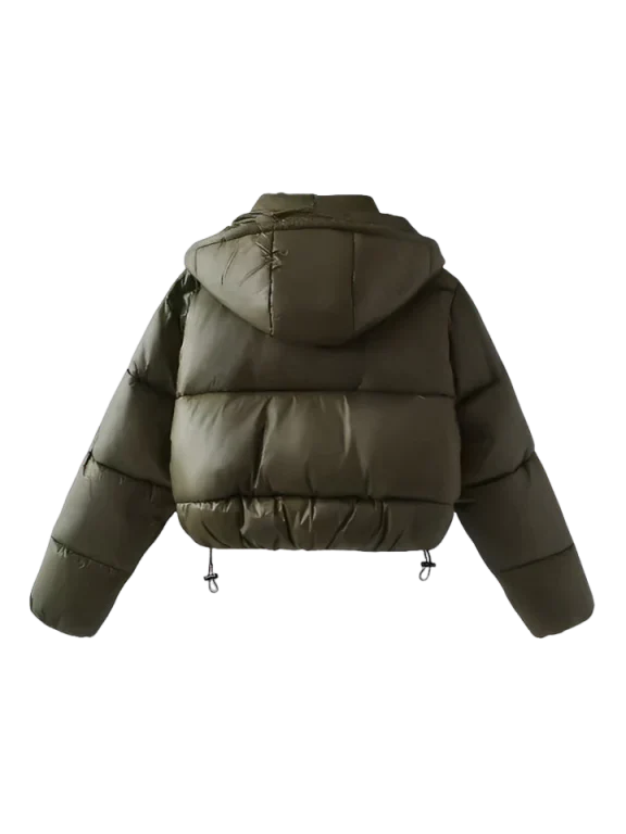 Zara™️ - Olive Puffer Jacket